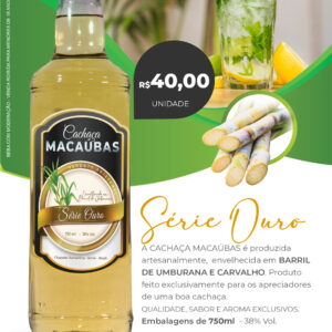 12 und. Umburana e Carvalho 750ml - 38% Vol.
